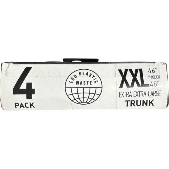 Adidas Men’s Core Cotton Trunk Underwear 4-Pack XXL 46-48 Black Grey Stretch - Picture 10 of 12